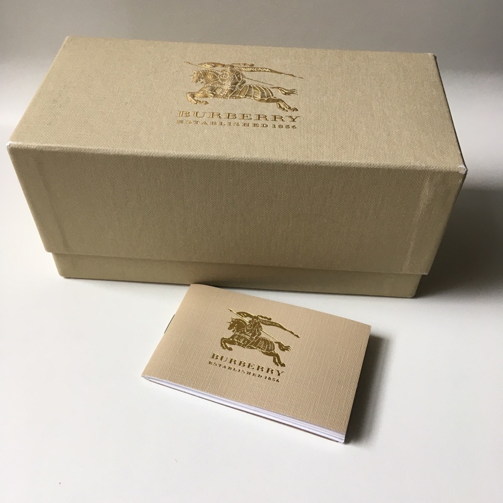 Burberry sunglasses box